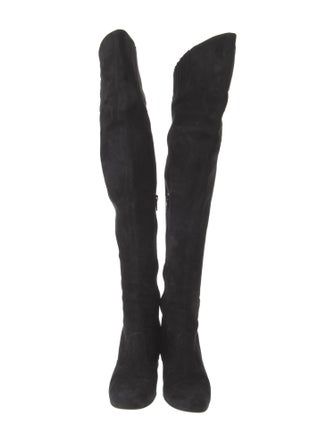 Saint Laurent Suede Boots