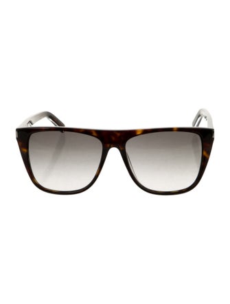 Saint Laurent Square Gradient Sunglasses