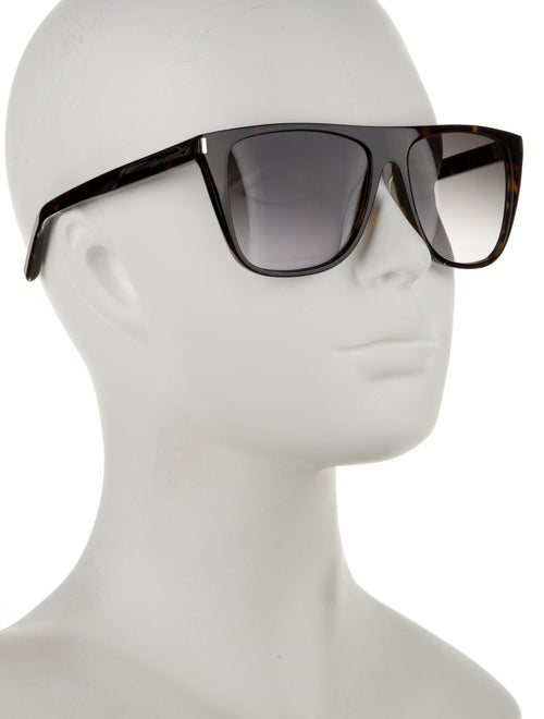 Saint Laurent Square Gradient Sunglasses