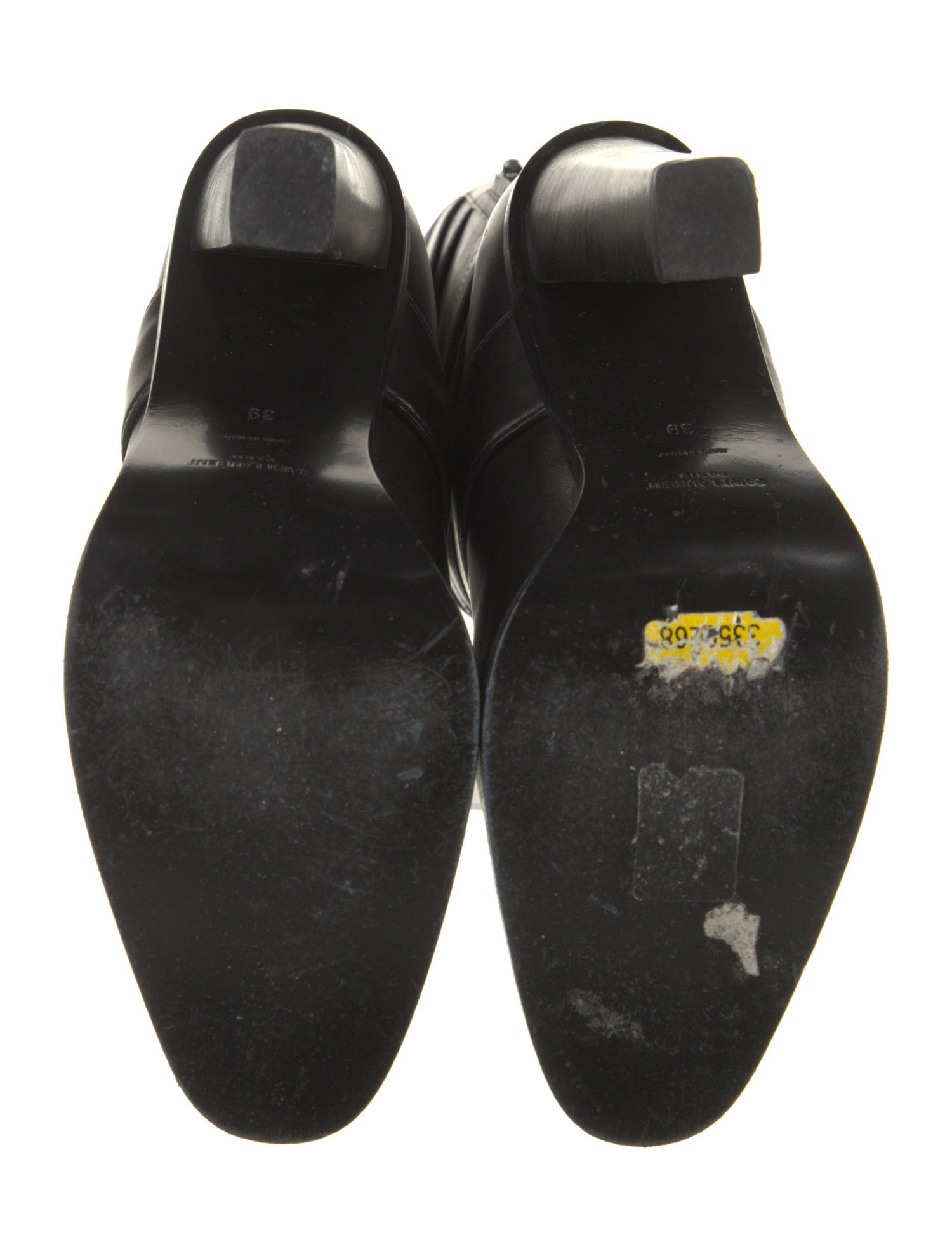 Saint Laurent Leather Boots