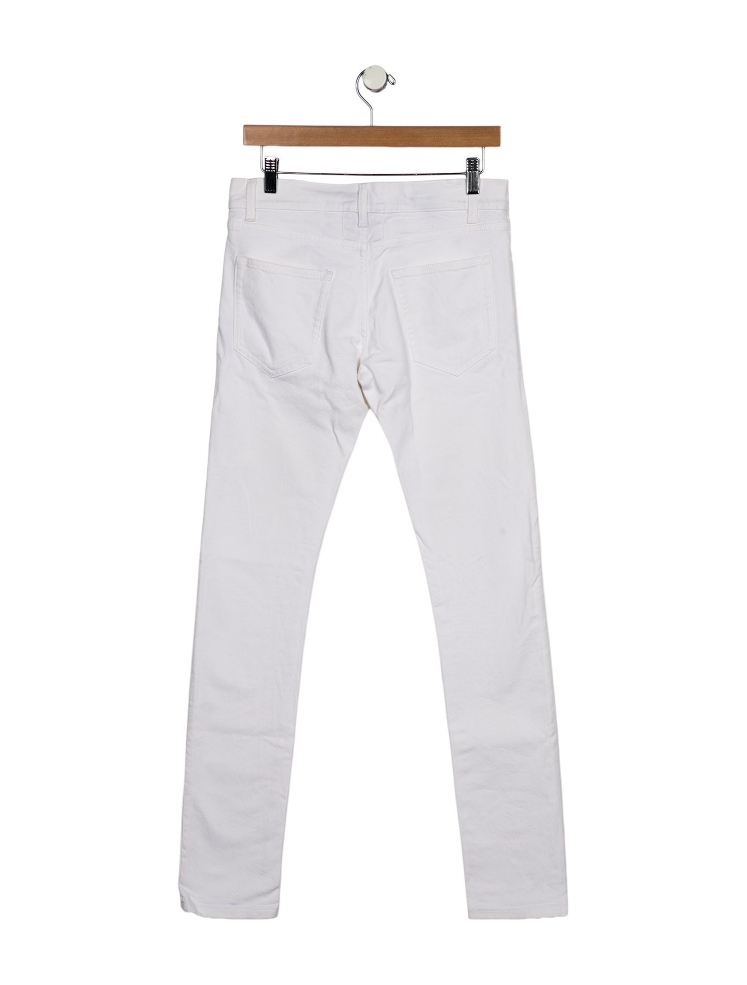 Saint Laurent Mid-Rise Skinny Leg Jeans