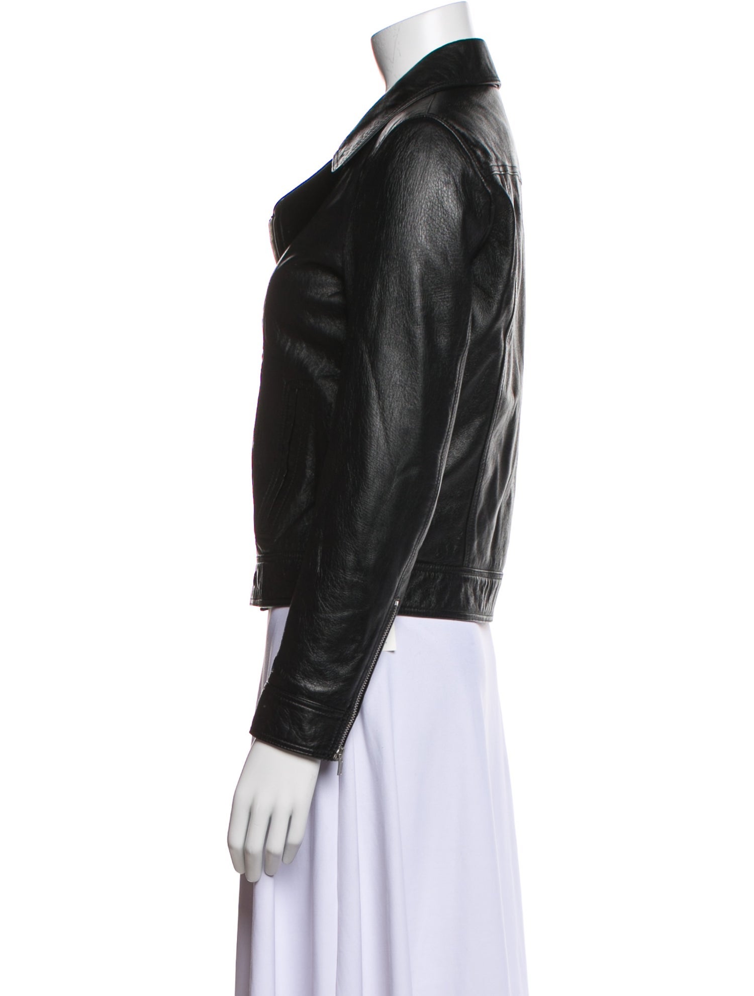 Saint Laurent Leather Biker Jacket