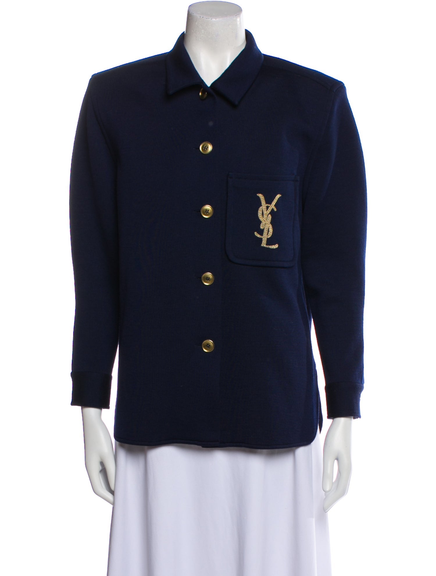 Saint Laurent Virgin Wool Jacket