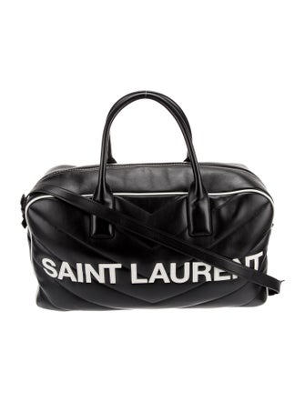 Saint Laurent Chevron Chevron Matelassé Miles Bowling Medium