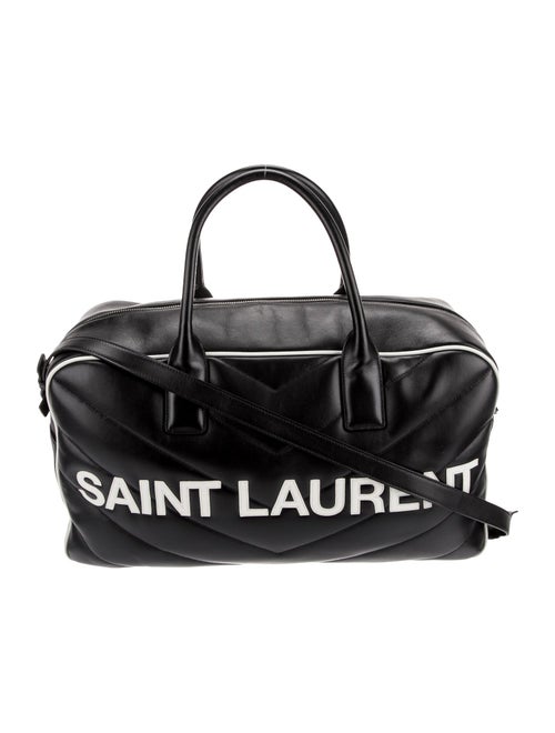 Saint Laurent Chevron Chevron Matelassé Miles Bowling Medium