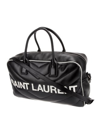 Saint Laurent Chevron Chevron Matelassé Miles Bowling Medium