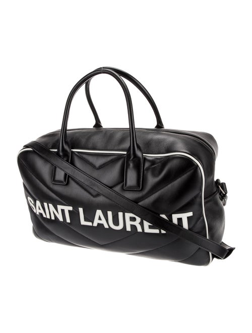 Saint Laurent Chevron Chevron Matelassé Miles Bowling Medium