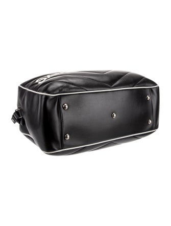 Saint Laurent Chevron Chevron Matelassé Miles Bowling Medium