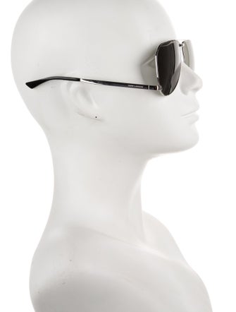 Saint Laurent Aviator Tinted Sunglasses