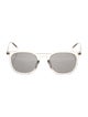 Saint Laurent Square Mirrored Sunglasses