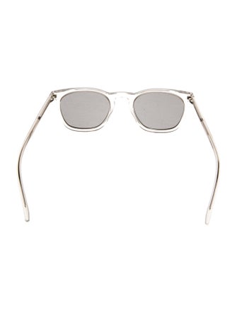 Saint Laurent Square Mirrored Sunglasses