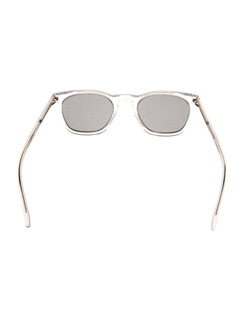 Saint Laurent Square Mirrored Sunglasses