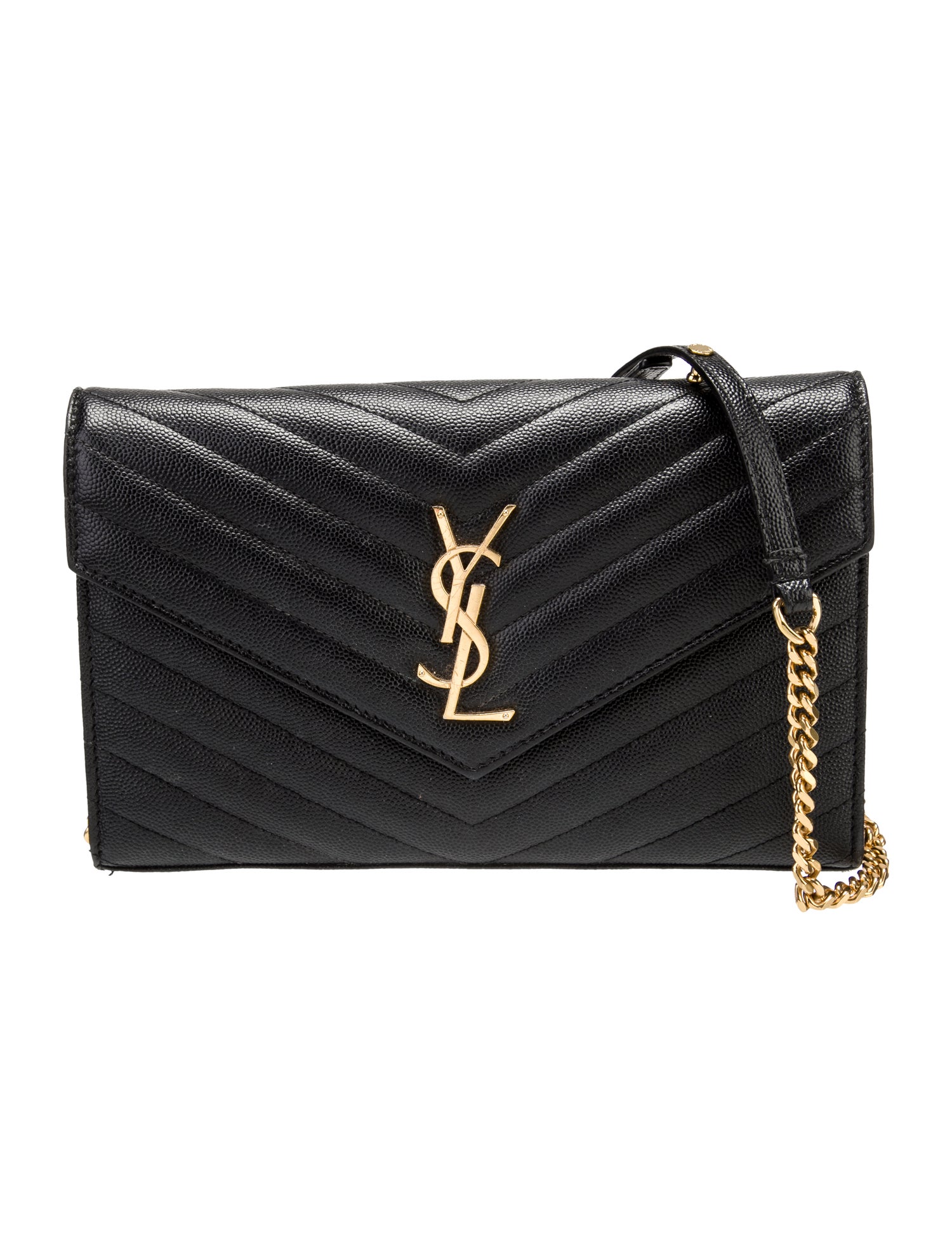 Saint Laurent Leather Envelope
