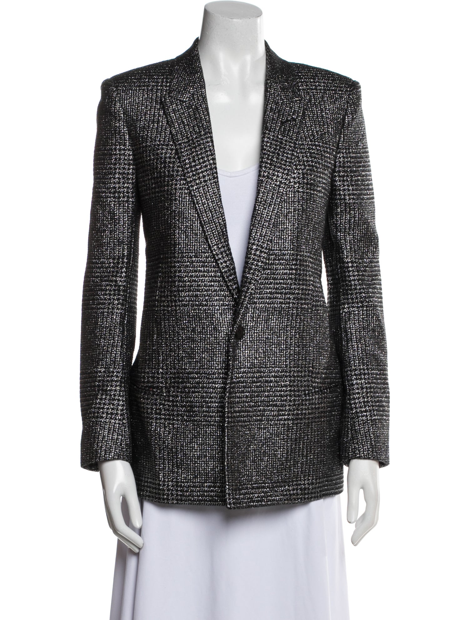 Saint Laurent Printed Blazer
