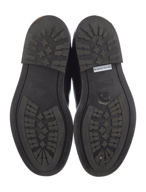 Saint Laurent Leather Combat Boots