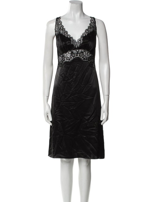 Saint Laurent Bow Accents Nightgown