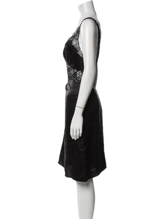 Saint Laurent Bow Accents Nightgown