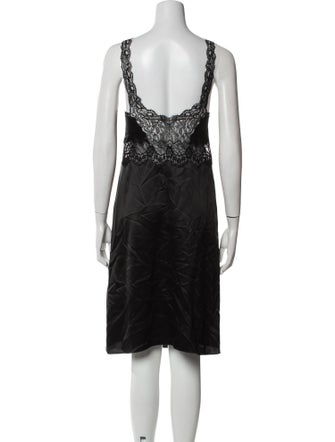 Saint Laurent Bow Accents Nightgown