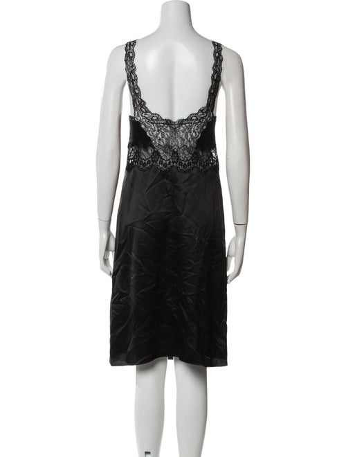 Saint Laurent Bow Accents Nightgown