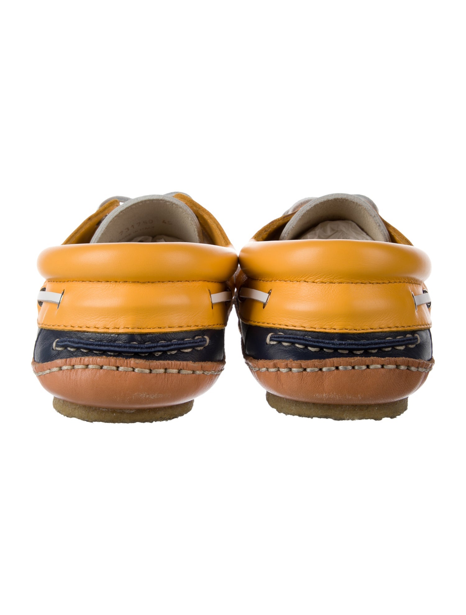 Saint Laurent Leather Colorblock Pattern Espadrilles