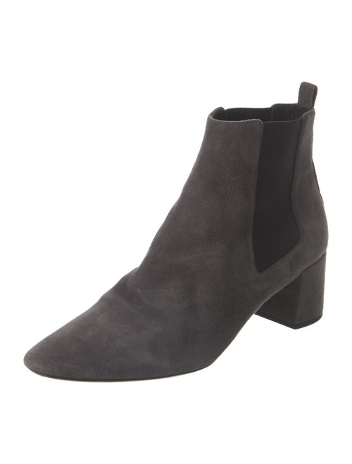 Saint Laurent Suede Chelsea Boots
