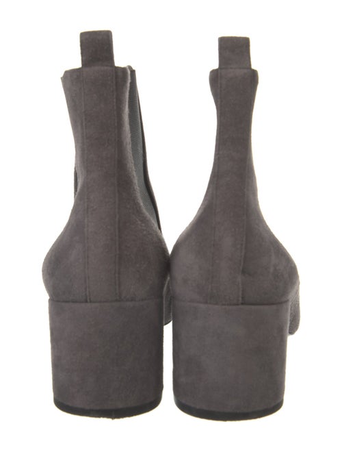 Saint Laurent Suede Chelsea Boots