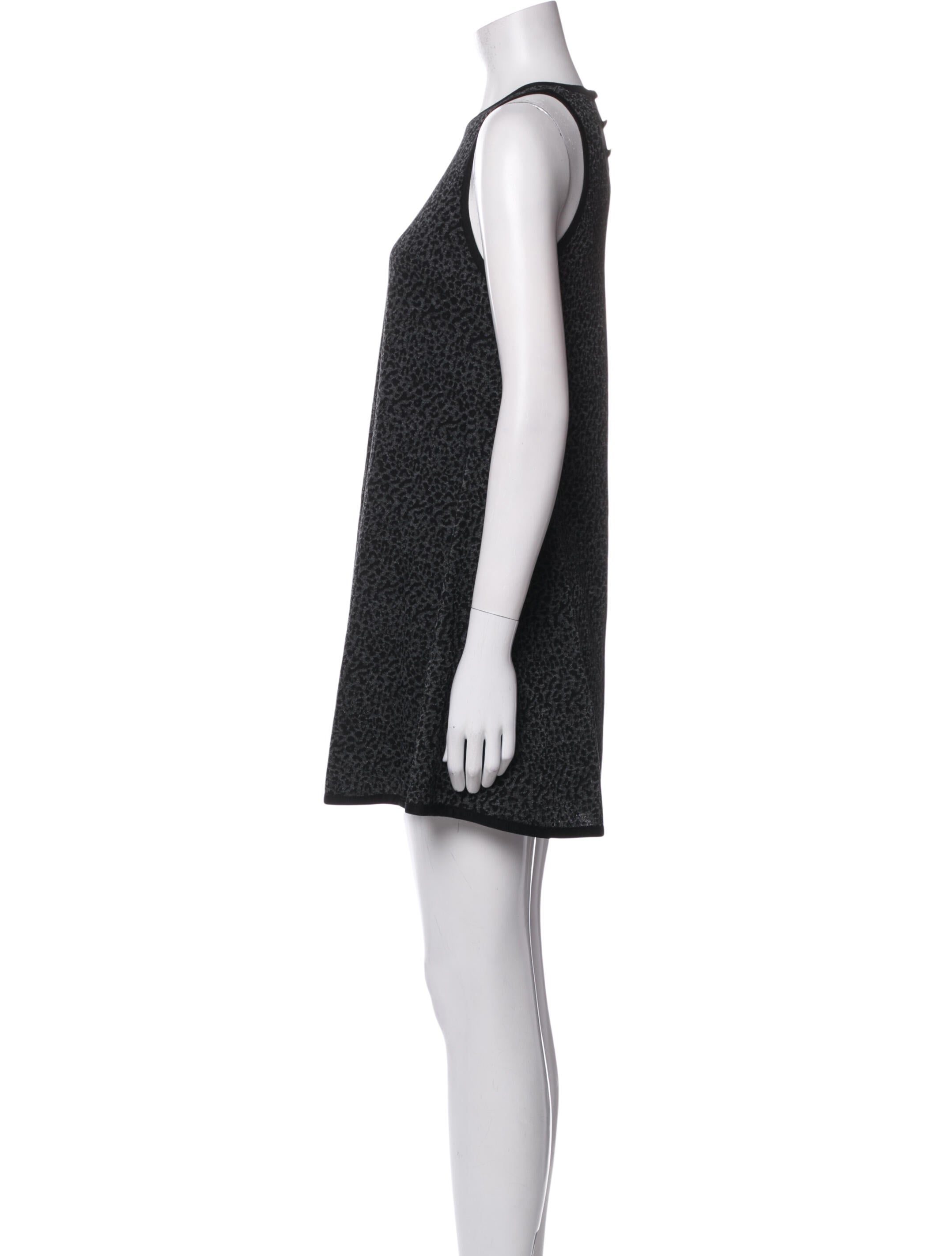 Saint Laurent Silk Mini Dress