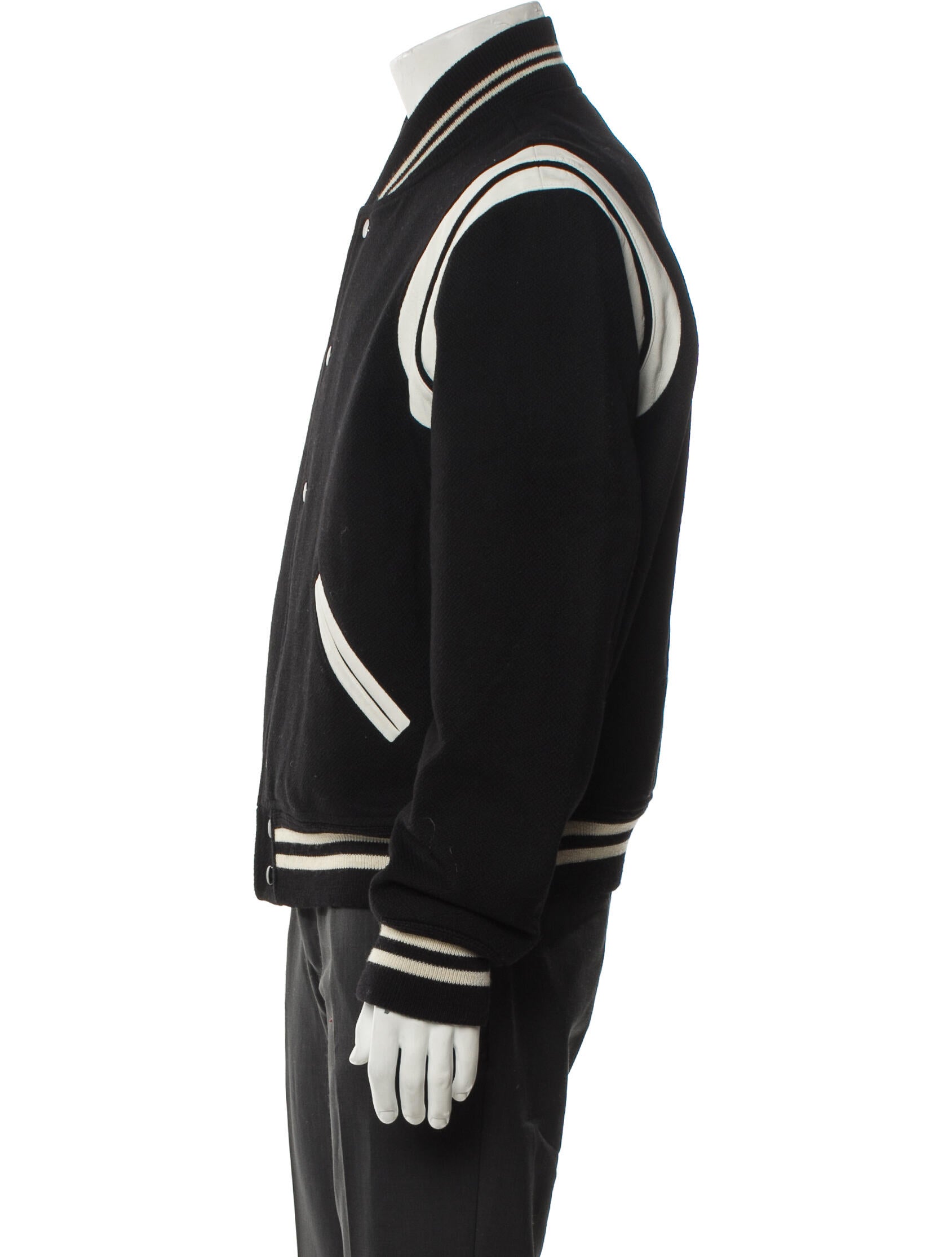 Saint Laurent 2017 Teddy Varsity Jacket