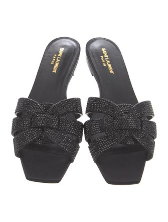 Saint Laurent Tribute Crystal Slides