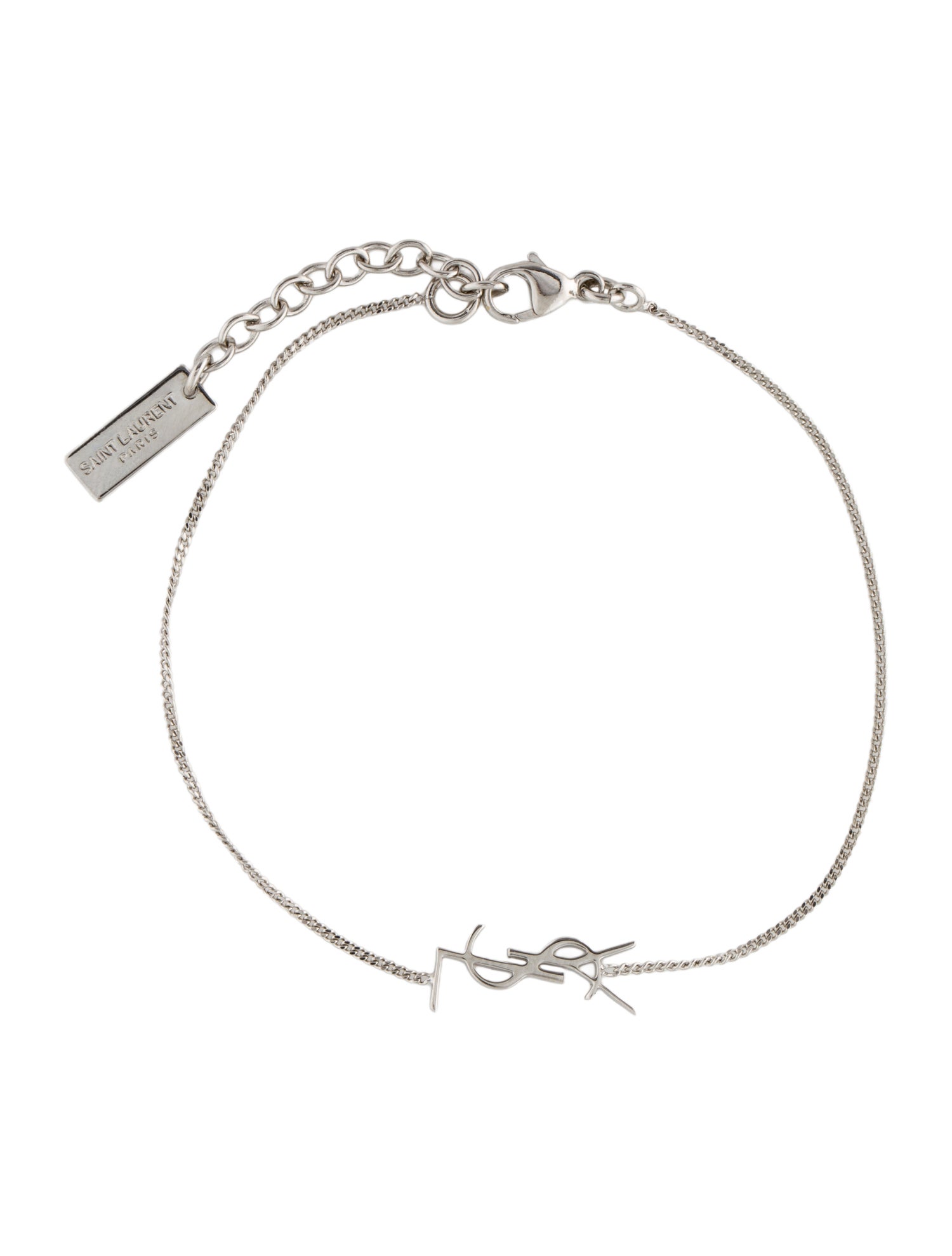 Saint Laurent Cassandre YSL Link Bracelet