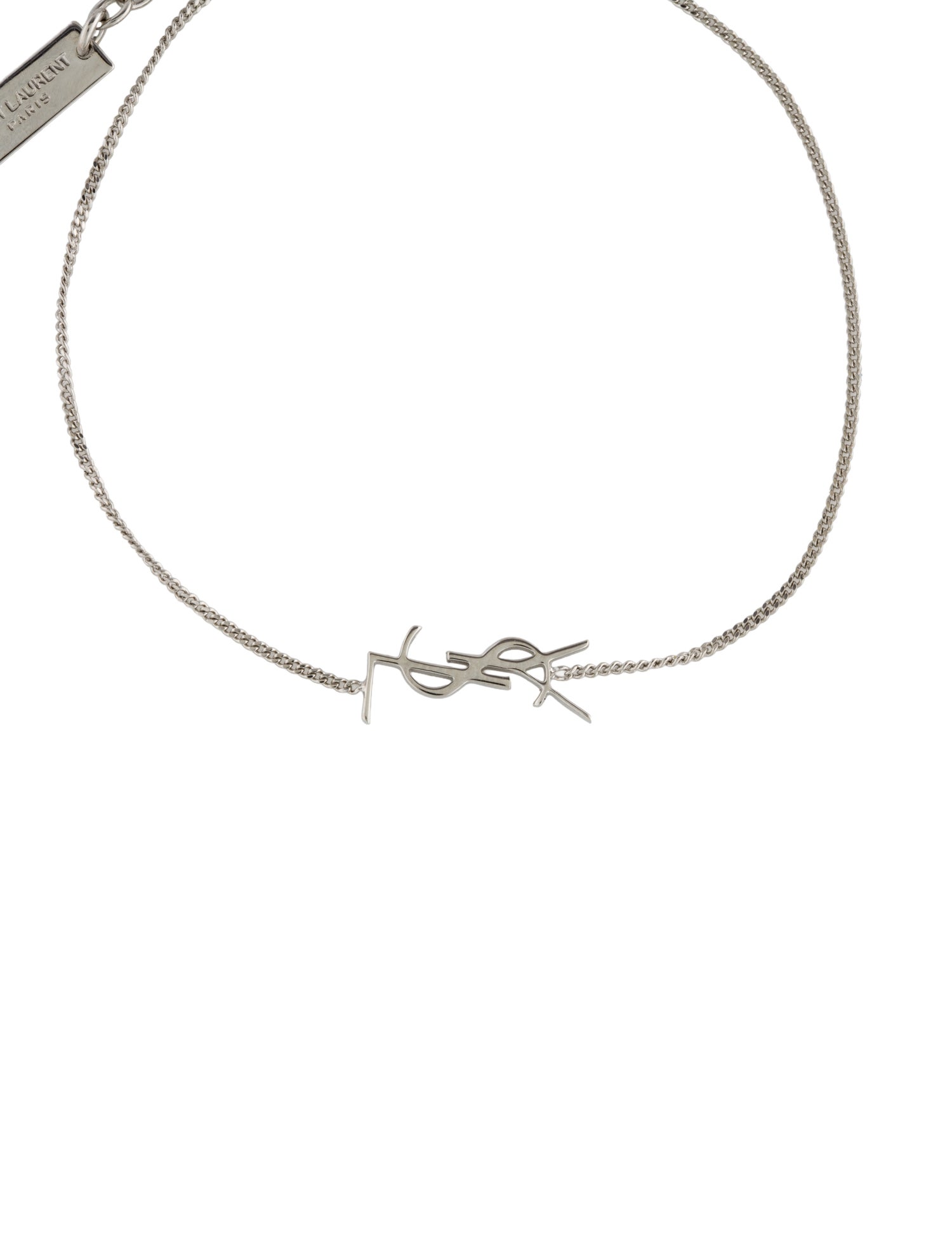 Saint Laurent Cassandre YSL Link Bracelet