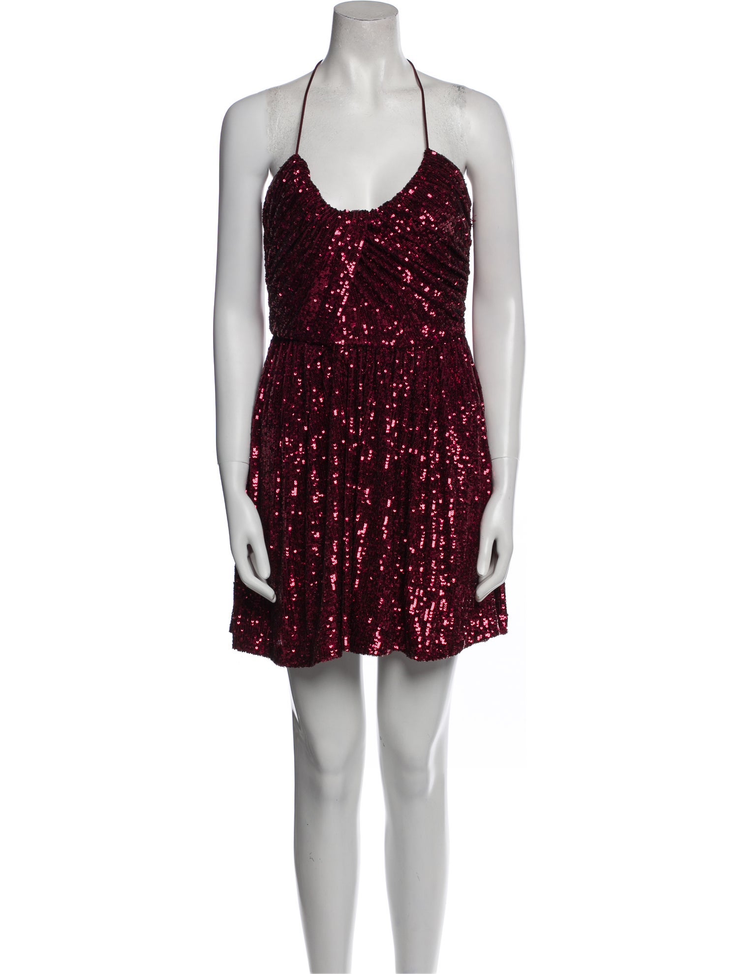 Saint Laurent Sequin Mini Dress w/ Tags