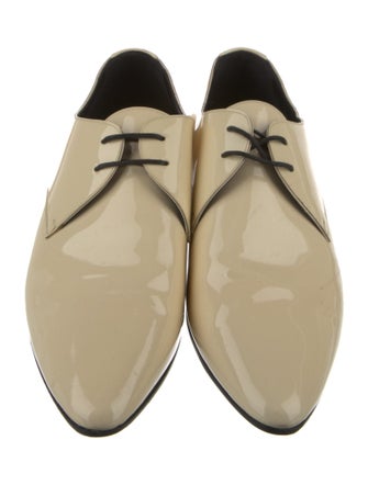 Saint Laurent Patent Leather Derby Shoes