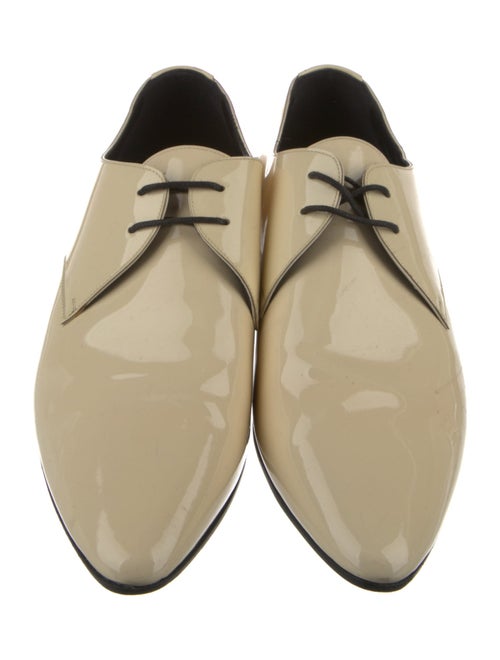 Saint Laurent Patent Leather Derby Shoes