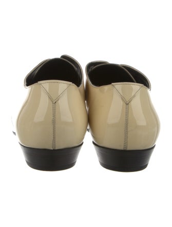 Saint Laurent Patent Leather Derby Shoes