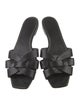 Saint Laurent Leather Slides
