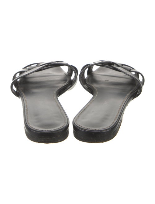 Saint Laurent Leather Slides