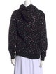 Saint Laurent Polka Dot Print Turtleneck Sweatshirt