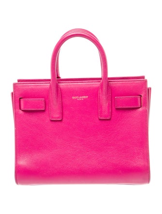 Saint Laurent Leather Sac De Jour Nano