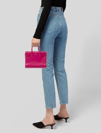 Saint Laurent Leather Sac De Jour Nano