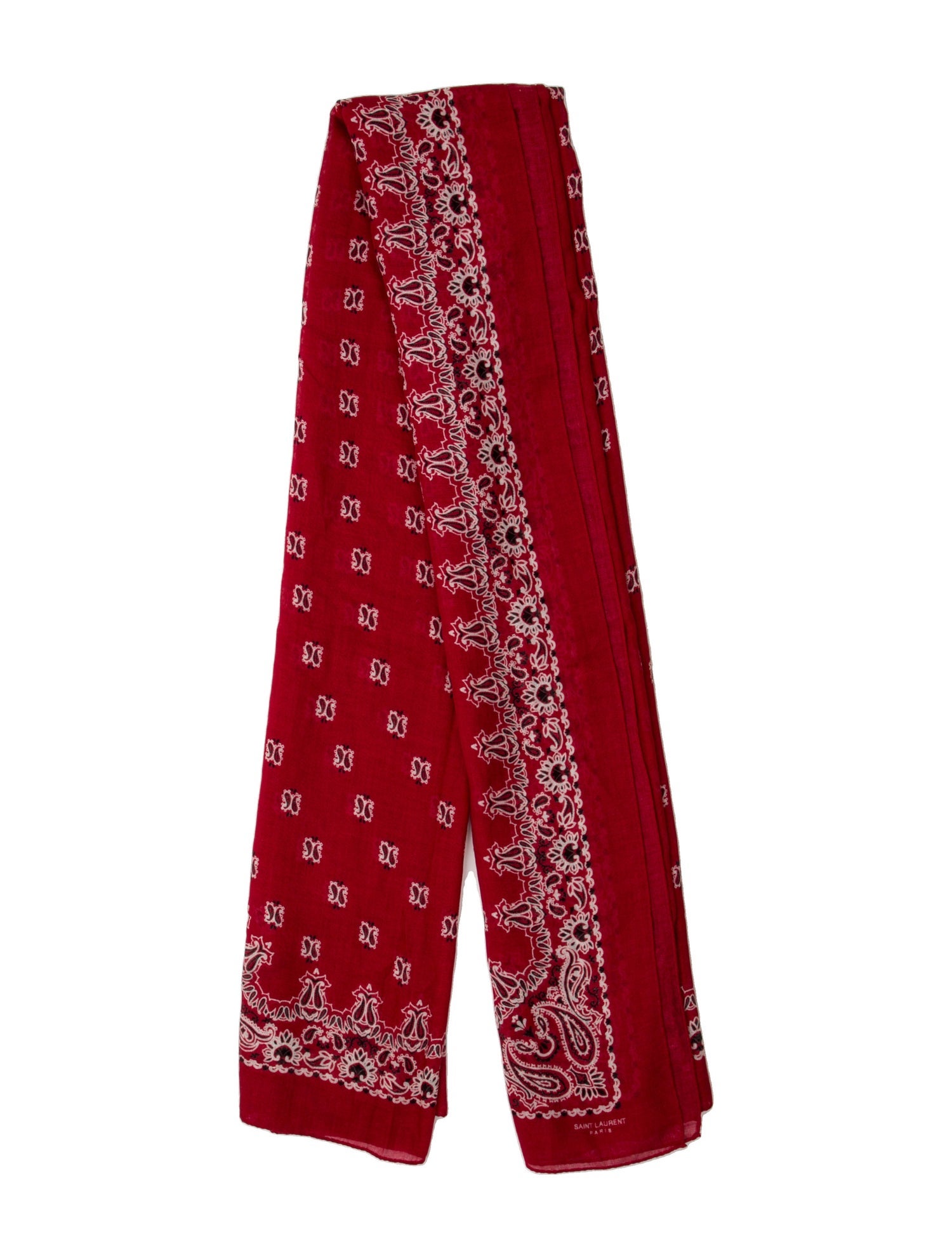 Saint Laurent Printed Scarf