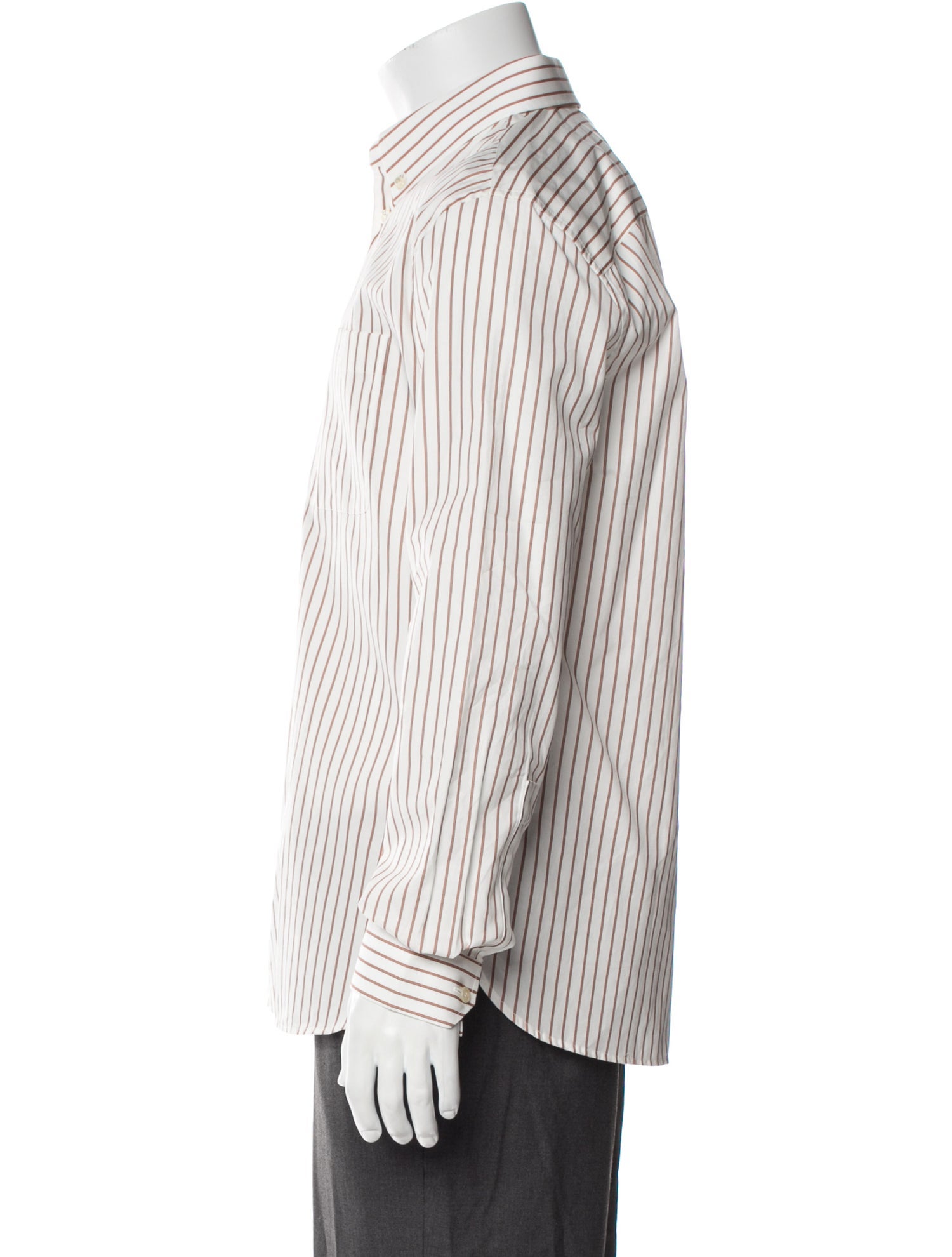 Saint Laurent 2022 Striped Shirt