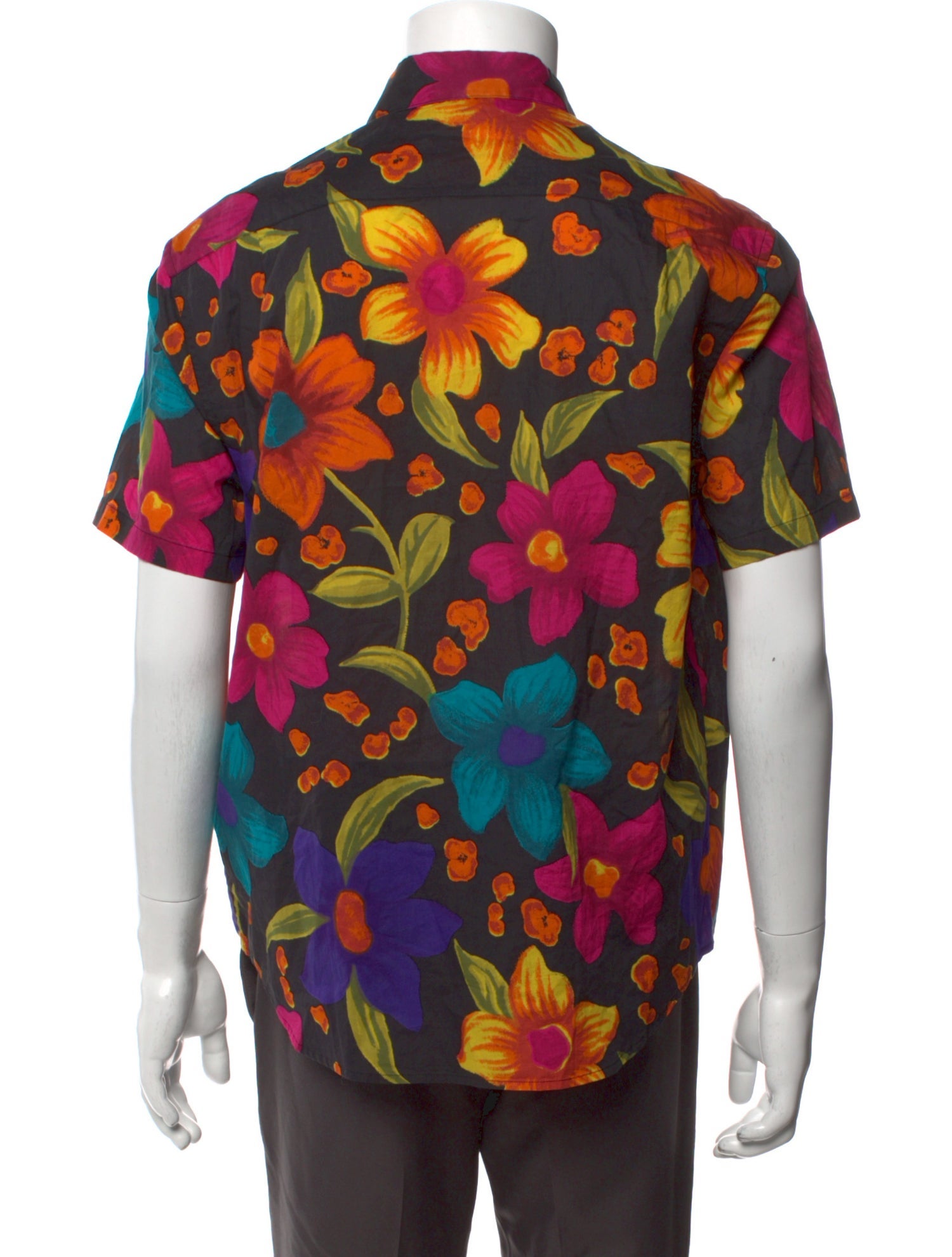 Saint Laurent 2021 Floral Print Shirt