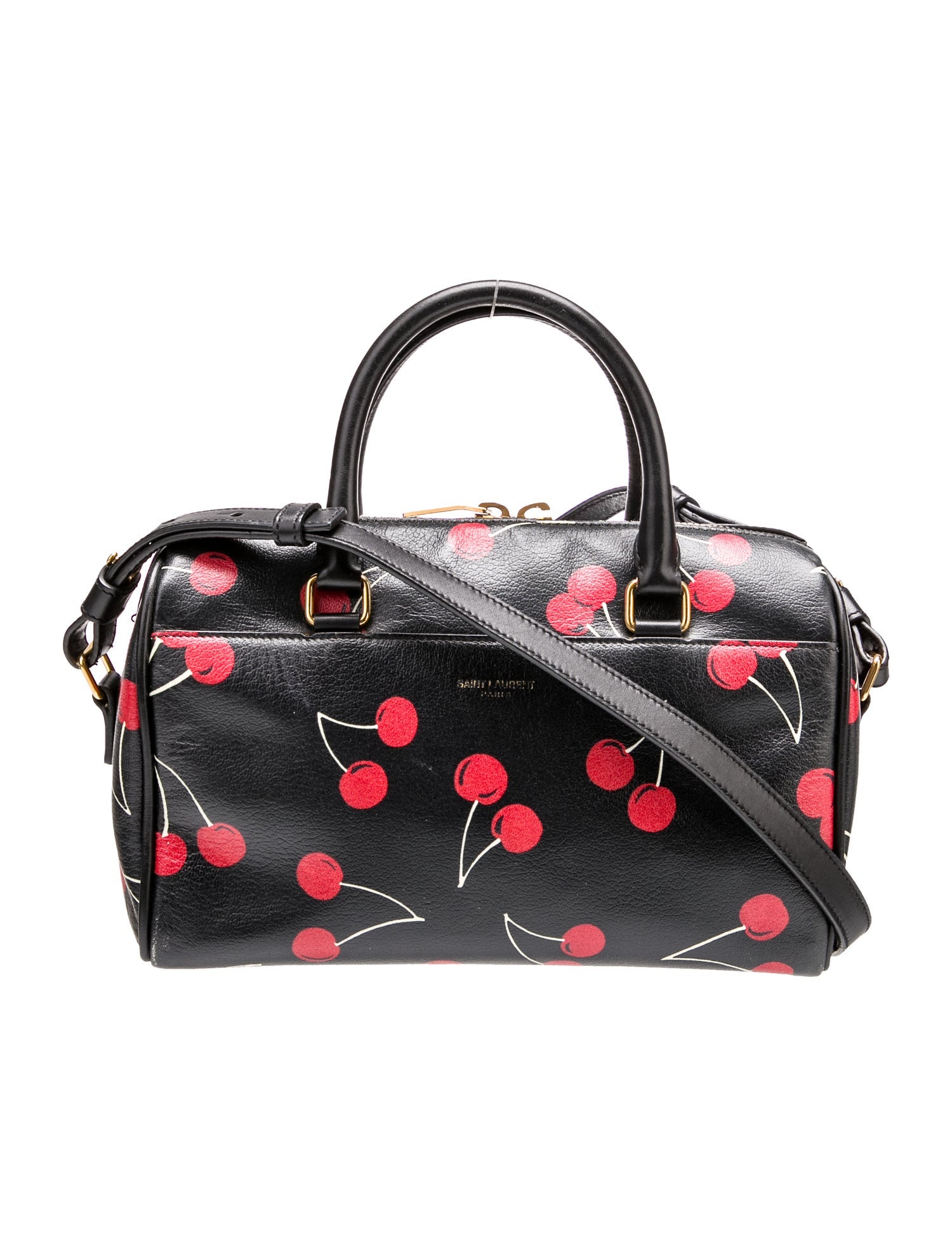Saint Laurent Leather Duffle Baby