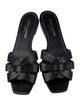 Saint Laurent Leather Slides