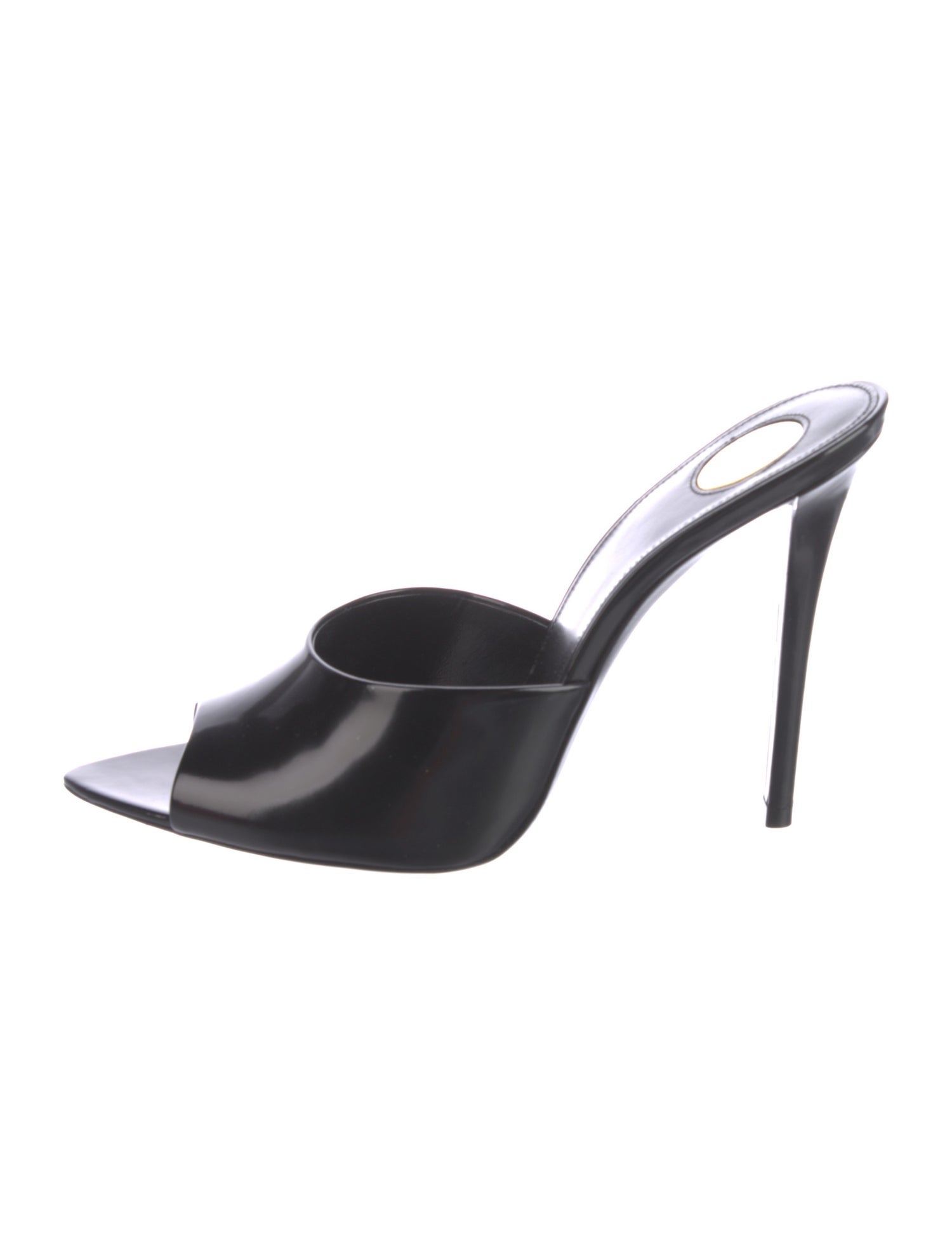 Saint Laurent Leather Mules
