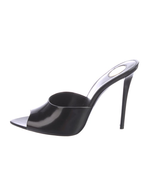 Saint Laurent Leather Mules