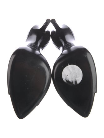 Saint Laurent Leather Mules