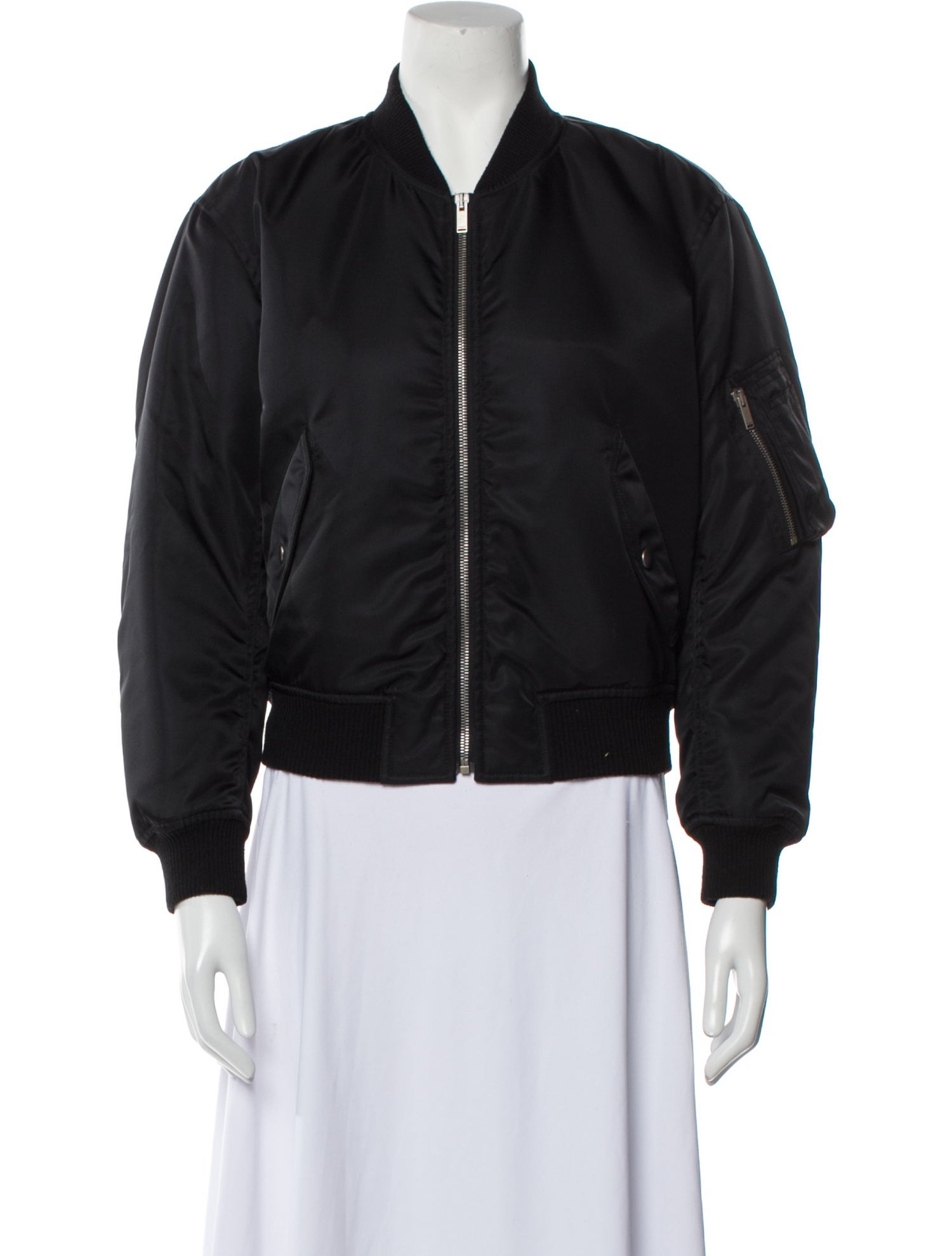 Saint Laurent 2022 Nylon Bomber Jacket w/ Tags