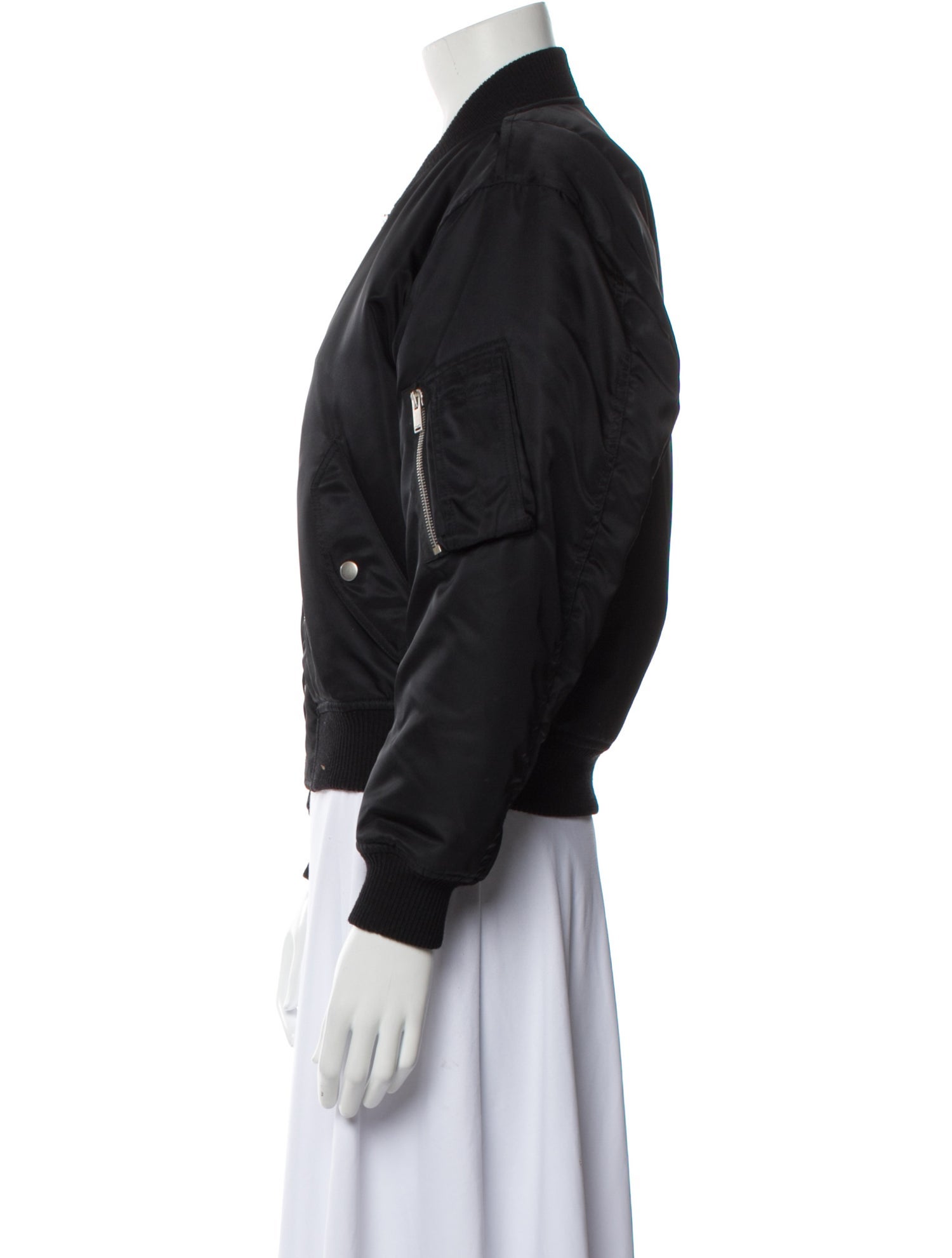 Saint Laurent 2022 Nylon Bomber Jacket w/ Tags